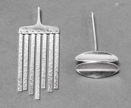 Hans Hansen & Warmind Danish Silver Pendants