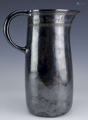 JARVIE Sterling Sliver Arts & Crafts Prize Pitcher