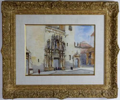 Anthony Thieme American Watercolor Art Painting