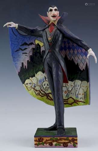 Whimsical Jim Shore Halloween Dracula Sculpture