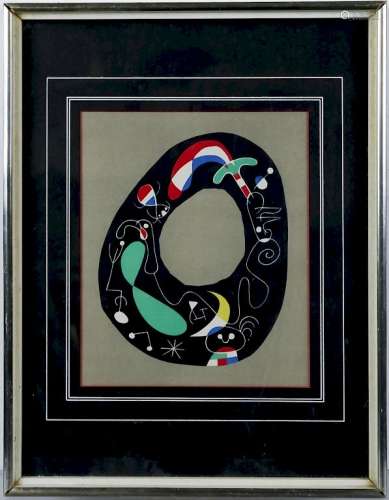 Joan Miro 1893-1983 Spain Jacques Prevert Litho