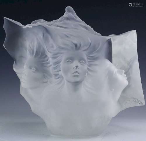 MICHAEL WILKINSON L/E Acrylic Lucite Art Sculpture