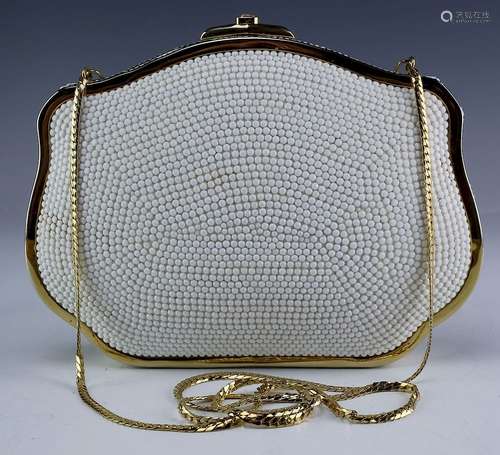 Judith Leiber Minaudiere Swarovski Clutch Handbag