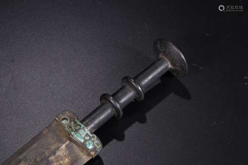 Bronze Sword inlay with Turquoisa