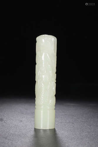 HETIAN JADE DRAGON PATTERN SEAL