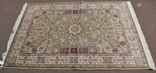 **Modern Keshan rug, 2m x 1.4m