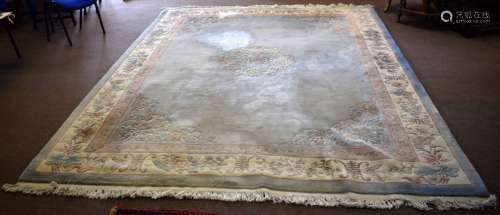 Indian or Chinese large carpet, 2.8 x 3.7m