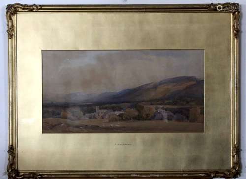 Philip Sheppard, signed and dated 1858, watercolour, 