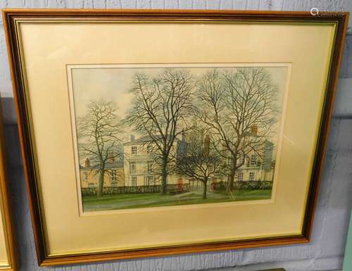 Godfrey Arnison, signed watercolour, 