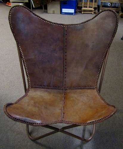 Late 20th century leather and copper 