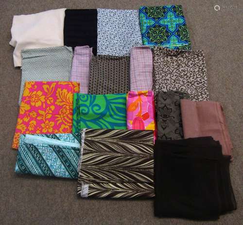 3 Wine Crates of ladies clothing, fabrics etc (3)