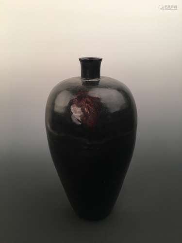 Chinese Jizhou Kiln Meiping Vase