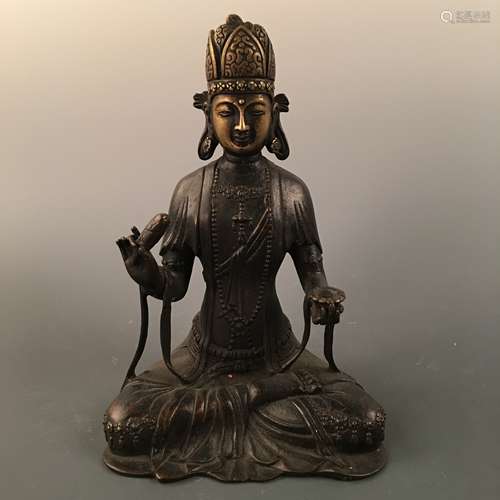 Chinese Bronze Figure Statue