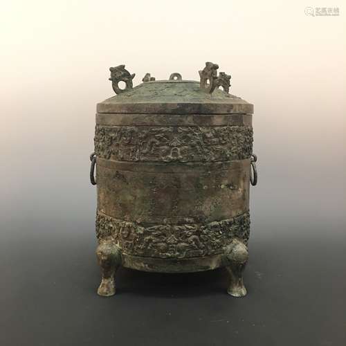 Chinese Bronze Vessel