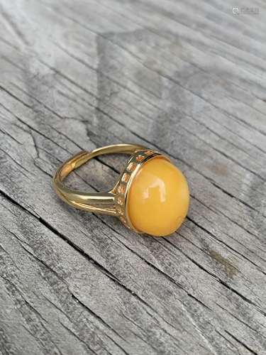 Beeswax 925 Silver Ring