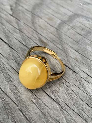 Beeswax 925 Silver Ring