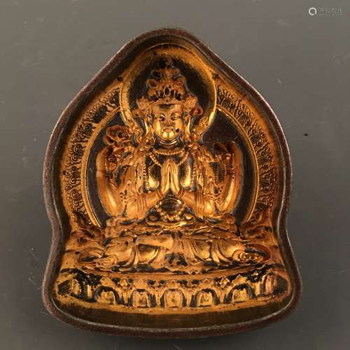 Chinese Bronze Buddha Mould