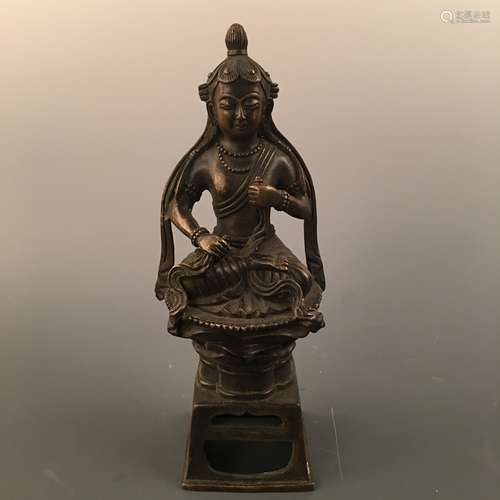 Chinese Bronze Buddha Figure