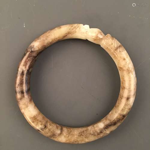 Chinese Archaic Jade Bracelet