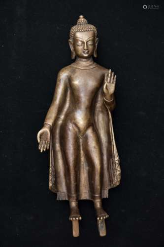 A Chinese Bronze Buddha