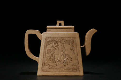 ZISHA SQUARE TEAPOT