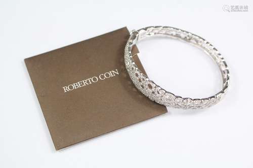 Roberto Coin - Mauresque 18ct White Gold and Diamond Cocktail Bracelet