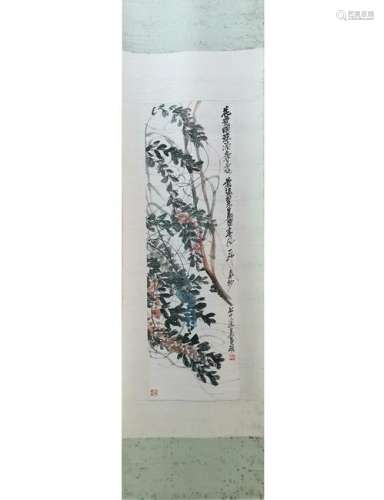CHINESE INK AND COLOR PAINTING, WU CHANGSHUO