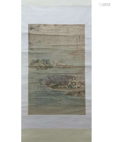 CHINESE INK AND COLOR PAINTING, WU GUANDAI