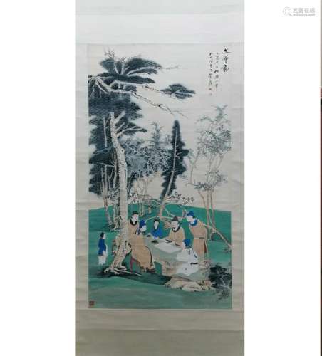 CHINESE INK AND COLOR PAINTING, ZHANG DAQIAN