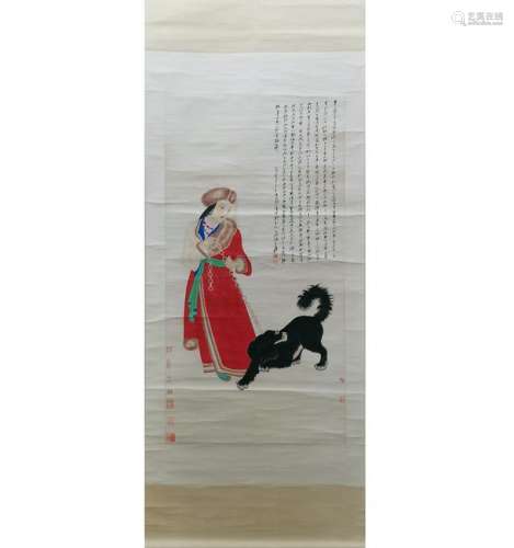 CHINESE INK AND COLOR PAINTING, ZHANG DAQIAN