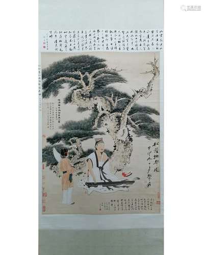 CHINESE INK AND COLOR PAINTING, ZHANG DAQIAN