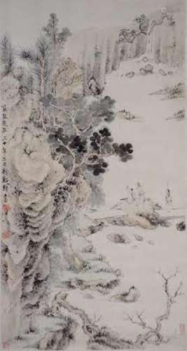 Hanging scroll