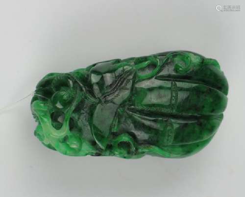 Jadeite carving pendent