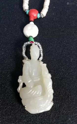 A white Jade Pedant