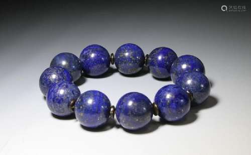 Lapis lazuli beads bracelet