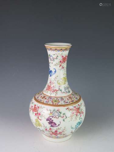 A porcelain vase