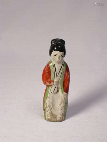 A Cizhou-ware figure a lady