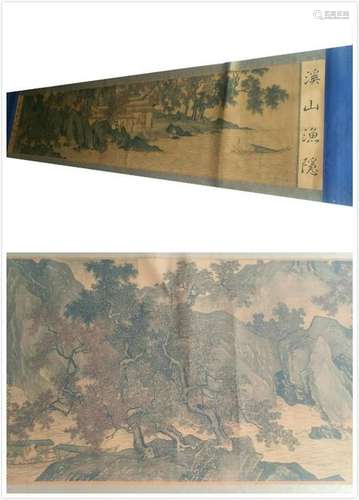 CHINESE HAND-SCROLL PAINTING