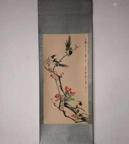 CHINESE HANGING SCROLL PAINTING