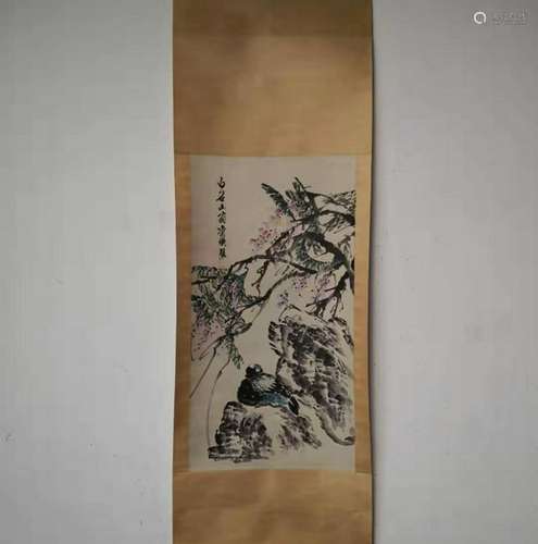 CHINESE HANGING SCROLL PAINTING