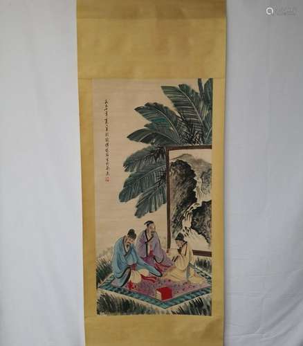 CHINESE SCROLL PAINTING