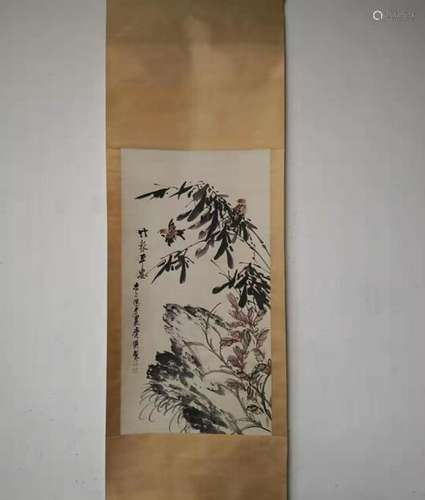 CHINESE SCROLL PAINTING