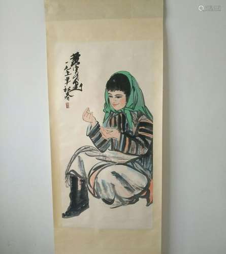 CHINESE SCROLL PAINTING