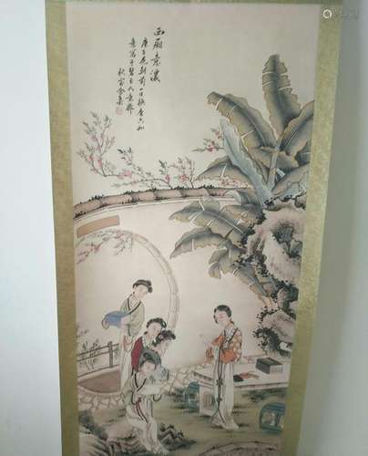 CHINESE SCROLL PAINTING