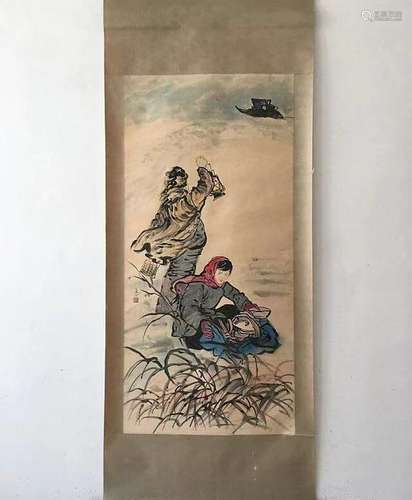 CHINESE SCROLL PAINTING