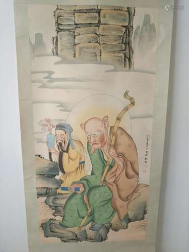 CHINESE SCROLL PAINTING