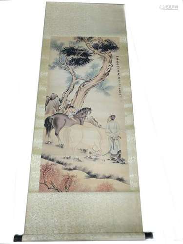 CHINESE SCROLL PAINTING