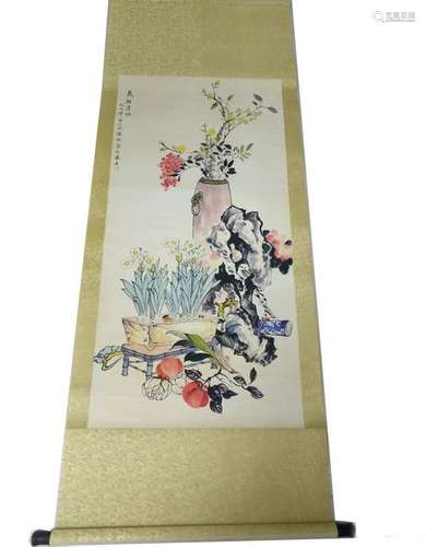 CHINESE SCROLL PAINTING