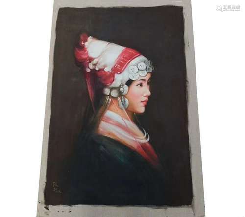 CHINESE OIL PAINTING