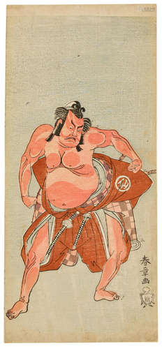 Edo period (1615-1868), 1768 Katsukawa Shunsho (1726-1792)